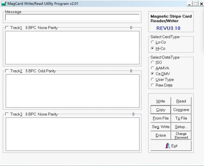 MSR605X stripe reader&writer